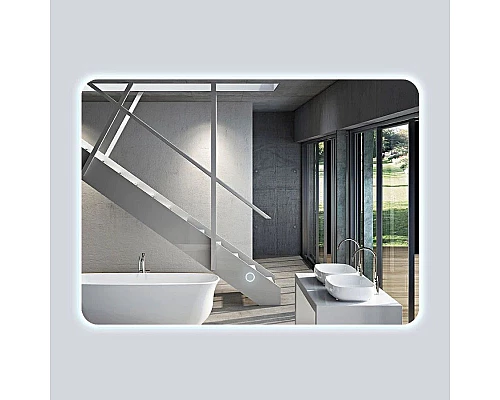 Приобрести Комплект мебели темный дуб 81,5 см Vincea Gio VMC-2G800RO + VBS-13980 + VLM-2I800 в магазине сантехники Santeh-Crystal.ru