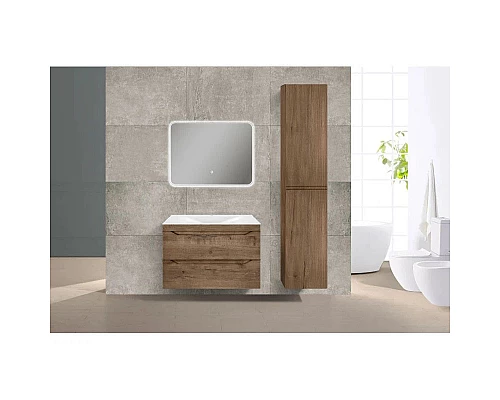 Заказать Тумба с раковиной дуб винтаж 80,5 см Vincea Fine VMC-2F800VO + VCB-1F800W в магазине сантехники Santeh-Crystal.ru