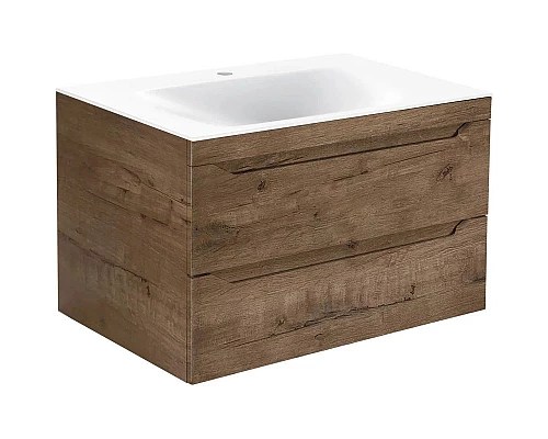 Приобрести Комплект мебели дуб винтаж 80,5 см Vincea Fine VMC-2F800VO + VCB-1F800W + VLM-2A800 в магазине сантехники Santeh-Crystal.ru