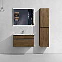 Комплект мебели дуб табачный 80 см Vincea Chiara VMC-2C800TO + VCB-13800W + VLM-3VN800