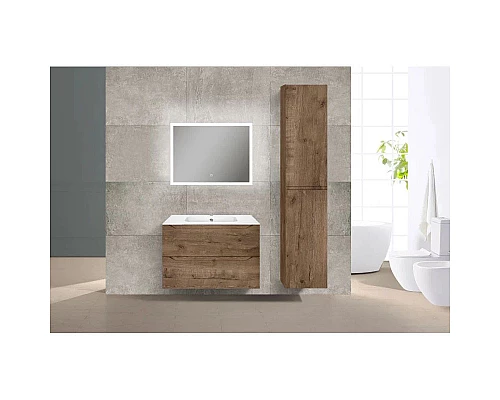Заказать Тумба с раковиной дуб винтаж 81 см Vincea Norma VMC-2N800VO + VCB-2N800W в магазине сантехники Santeh-Crystal.ru