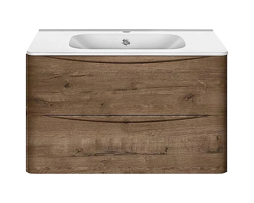 Купить Комплект мебели дуб винтаж 79,4 см Vincea Paola VMC-2P800VO + VCB-2VP800W + VLM-2A800 в магазине сантехники Santeh-Crystal.ru