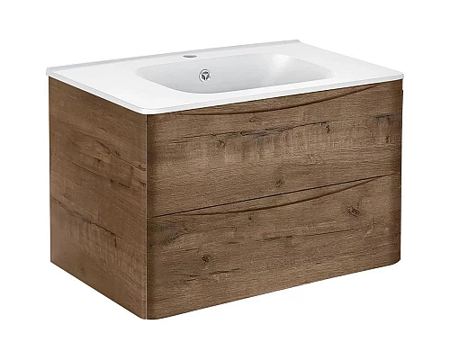 Купить Комплект мебели дуб винтаж 79,4 см Vincea Paola VMC-2P800VO + VCB-2VP800W + VLM-2A800 в магазине сантехники Santeh-Crystal.ru