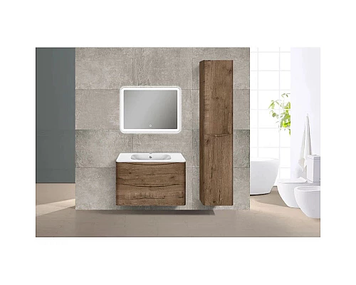 Купить Комплект мебели дуб винтаж 79,4 см Vincea Paola VMC-2P800VO + VCB-2VP800W + VLM-2A800 в магазине сантехники Santeh-Crystal.ru