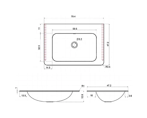 Приобрести Комплект мебели белый глянец 79,4 см Vincea Paola VMC-2P800GW + VCB-2VP800W + VLM-2A800 в магазине сантехники Santeh-Crystal.ru