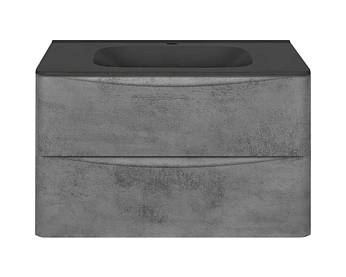 Заказать Комплект мебели бетон 79,4 см Vincea Paola VMC-2P800BT + VCB-2VP800B + VLM-2N700+ в магазине сантехники Santeh-Crystal.ru