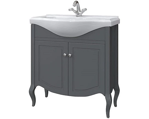 Купить Тумба графит матовый 80,8 см Caprigo Verona 33518-TP810 в магазине сантехники Santeh-Crystal.ru