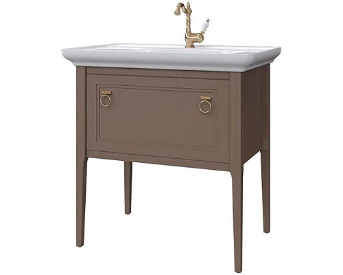 Купить Тумба шоколад матовый 74,6 см Caprigo Jersey 34312-TP809 в магазине сантехники Santeh-Crystal.ru