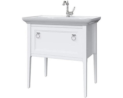 Заказать Тумба белый матовый 74,6 см Caprigo Jersey 34312-TP811 в магазине сантехники Santeh-Crystal.ru