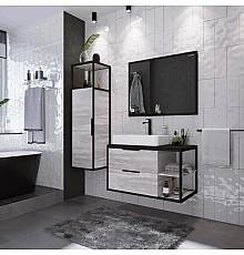 Комплект мебели шанико/черный 90 см Grossman Лофт 109002 + GR-3031 + 209001