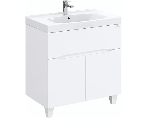 Купить Тумба белый глянец 80,2 см Onika Стрим 108055 в магазине сантехники Santeh-Crystal.ru