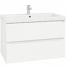 Тумба белый глянец 78 см Onika Эвада 108058