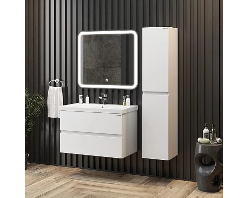 Купить Тумба белый глянец 78 см Onika Эвада 108058 в магазине сантехники Santeh-Crystal.ru