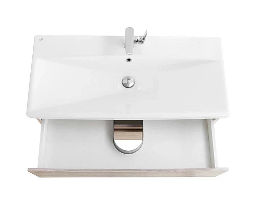 Заказать Тумба Rovere Grigio 76,2 см BelBagno Marino MARINO-CER-800-2C-SO-RG-P в магазине сантехники Santeh-Crystal.ru