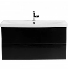Тумба Nero Lucido 76,2 см BelBagno Marino MARINO-CER-800-2C-SO-NL-P