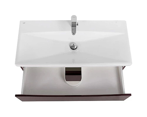 Заказать Тумба Bordo Lucido 86,8 см BelBagno Marino MARINO-CER-900-2C-SO-BRDL-P в магазине сантехники Santeh-Crystal.ru