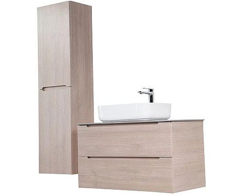 Заказать Тумба Rovere Grigio 89,6 см BelBagno Etna ETNA-900-2C-SO-RG-P в магазине сантехники Santeh-Crystal.ru