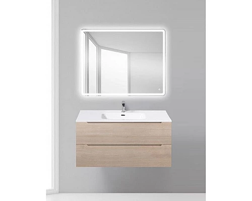 Заказать Тумба Rovere Grigio 89,6 см BelBagno Etna ETNA-900-2C-SO-RG-P в магазине сантехники Santeh-Crystal.ru