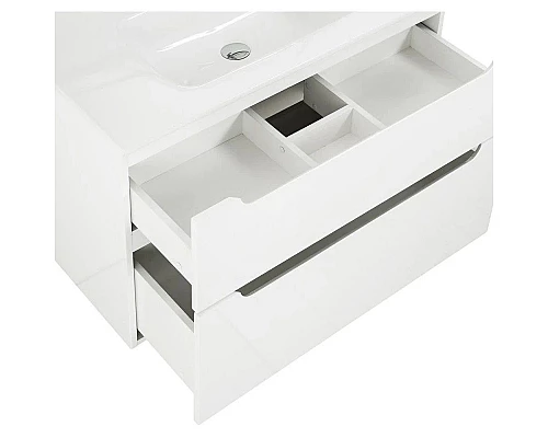 Купить Тумба Bianco Lucido 89,6 см BelBagno Etna ETNA-H60-900-2C-SO-BL-P в магазине сантехники Santeh-Crystal.ru