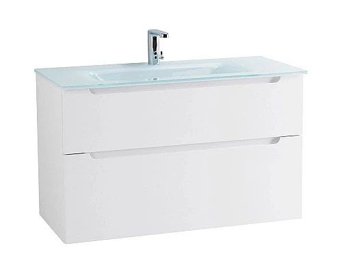 Купить Тумба Bianco Lucido 89,6 см BelBagno Etna ETNA-H60-900-2C-SO-BL-P в магазине сантехники Santeh-Crystal.ru