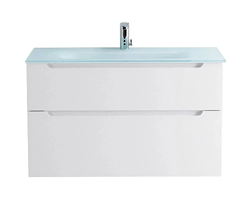 Купить Тумба Bianco Lucido 89,6 см BelBagno Etna ETNA-H60-900-2C-SO-BL-P в магазине сантехники Santeh-Crystal.ru