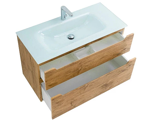 Купить Тумба Rovere Nature 89,6 см BelBagno Etna ETNA-H60-900-2C-SO-RN-P в магазине сантехники Santeh-Crystal.ru