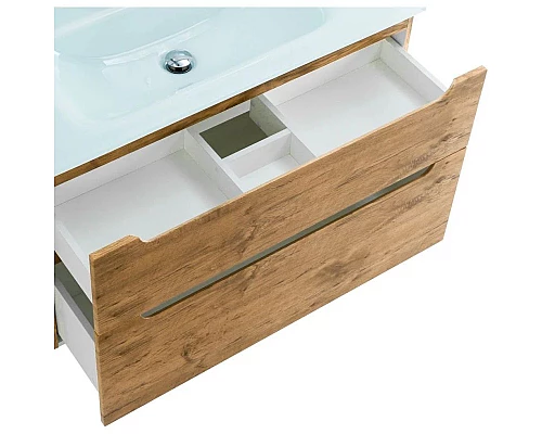 Купить Тумба Rovere Nature 89,6 см BelBagno Etna ETNA-H60-900-2C-SO-RN-P в магазине сантехники Santeh-Crystal.ru