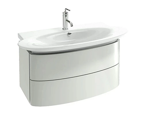 Заказать Тумба белый глянец 83 см Jacob Delafon Presquile EB1104-G1C в магазине сантехники Santeh-Crystal.ru