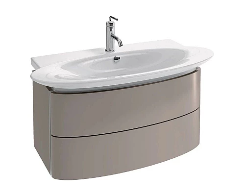 Купить Тумба серый титан глянец 83 см Jacob Delafon Presquile EB1104-N21 в магазине сантехники Santeh-Crystal.ru