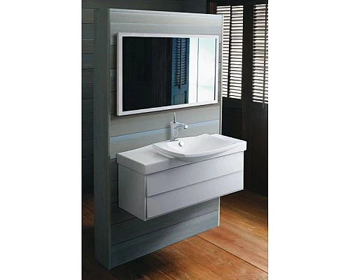 Приобрести Тумба белый глянец 98 см Jacob Delafon Escale EB760-G1C в магазине сантехники Santeh-Crystal.ru