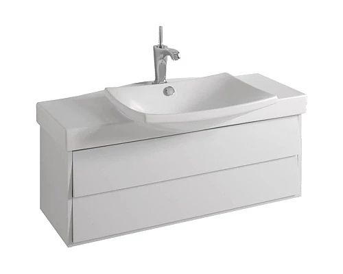 Приобрести Тумба белый глянец 98 см Jacob Delafon Escale EB760-G1C в магазине сантехники Santeh-Crystal.ru