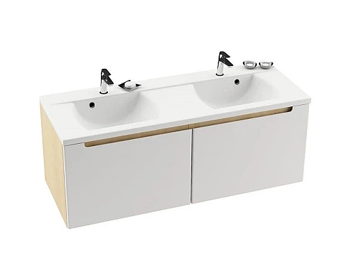 Купить Тумба 130 см береза/белый Ravak SD Classic 1300 X000000423 в магазине сантехники Santeh-Crystal.ru