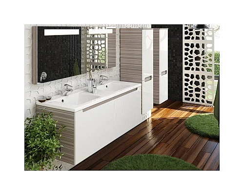 Приобрести Тумба 130 см espresso/белый Ravak SD Classic 1300 X000000425 в магазине сантехники Santeh-Crystal.ru