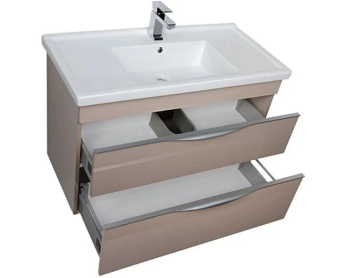 Приобрести Тумба капучино 95,5 см Aquanet Эвора 00184005 в магазине сантехники Santeh-Crystal.ru