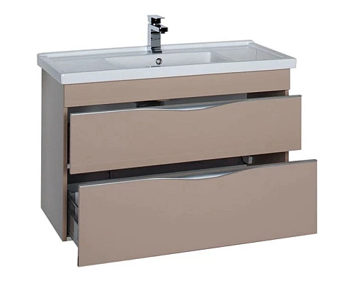 Приобрести Тумба капучино 95,5 см Aquanet Эвора 00184005 в магазине сантехники Santeh-Crystal.ru