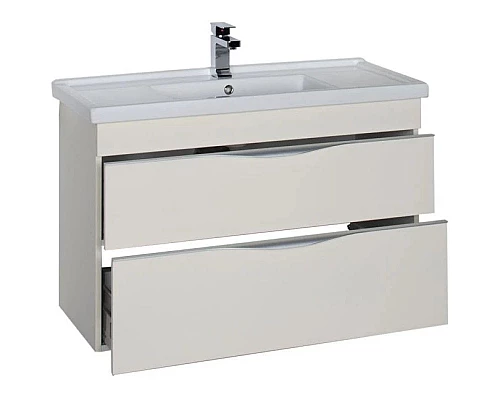 Приобрести Тумба кремовый 95,5 см Aquanet Эвора 00184014 в магазине сантехники Santeh-Crystal.ru