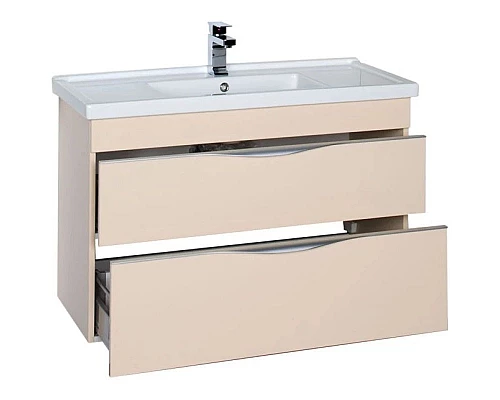 Купить Тумба бежевый 95,5 см Aquanet Эвора 00184023 в магазине сантехники Santeh-Crystal.ru