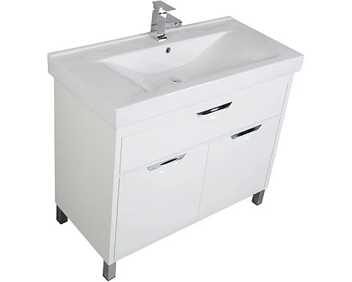 Купить Тумба белый 96 см Aquanet Гретта 00179199 в магазине сантехники Santeh-Crystal.ru