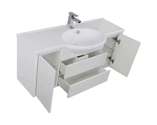 Купить Тумба белый 119 см Aquanet Лайн 00164938 в магазине сантехники Santeh-Crystal.ru