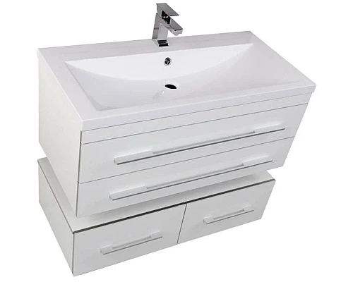 Купить Тумба белый 99,2 см Aquanet Верона 00175382 в магазине сантехники Santeh-Crystal.ru