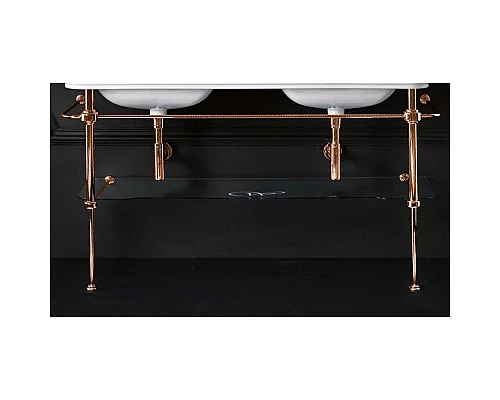 Приобрести Консоль для раковины бронза Kerasan Waldorf 9195K3br в магазине сантехники Santeh-Crystal.ru