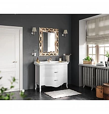 Тумба с раковиной белый 110 см Tiffany World Armony Nuova ARM2110B+GIU200110/ALZAbix1