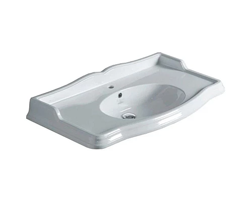 Приобрести Тумба с раковиной белый 105 см Tiffany World Veronica Nuova VER6105B+AR874BIx1KOMPLEKT в магазине сантехники Santeh-Crystal.ru