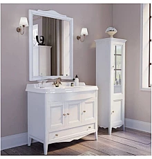 Тумба с раковиной белый 105 см Tiffany World Veronica Nuova VER4105B+AR874BIx1KOMPLEKT