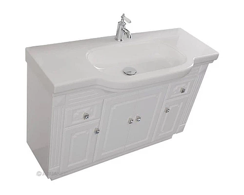 Заказать Тумба белый 122 см Aquanet Фредерика 00182009 в магазине сантехники Santeh-Crystal.ru