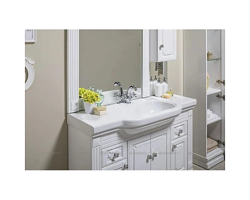 Заказать Тумба белый 122 см Aquanet Фредерика 00182009 в магазине сантехники Santeh-Crystal.ru