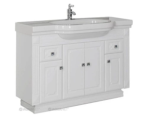 Заказать Тумба белый 122 см Aquanet Фредерика 00182009 в магазине сантехники Santeh-Crystal.ru