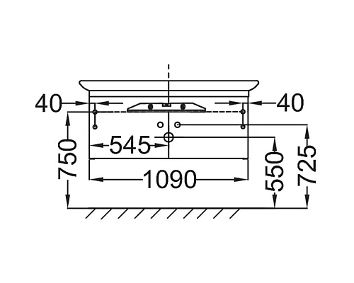 Купить Тумба оливковый матовый 109 см Jacob Delafon Presquile EB1101-M47 в магазине сантехники Santeh-Crystal.ru