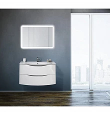 Тумба Bianco Lucido 100 см BelBagno Smile BB1000TVC/BL