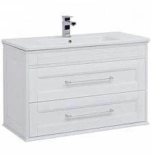 Тумба белый ясень 99,6 см Aquanet Бостон 00206549